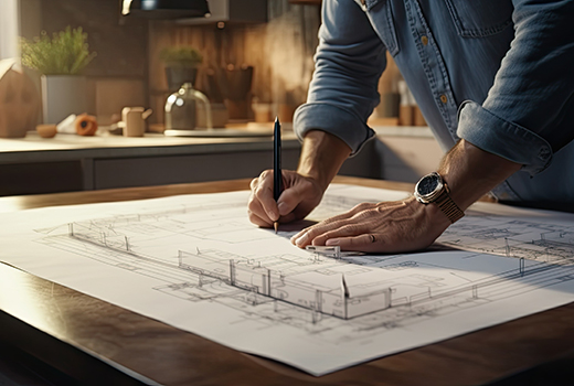 Ein glückliches Paar im neuen Zuhause.